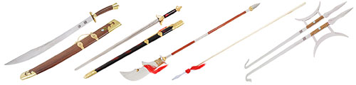 Kungfu weapons
