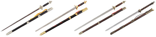 Kungfu straight-swords