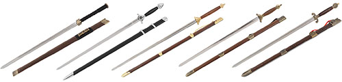 Tai chi straight-swords
