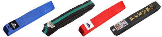 Taekwondo belts