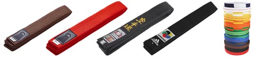 Karate belts