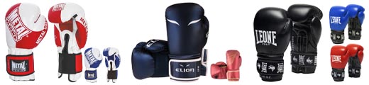 French boxing gloves