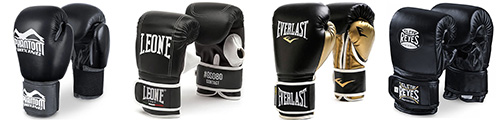 Guantes de bolsa y sparring