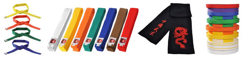 Martial arts belts