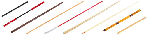 Staffs, Sticks, Kali, Jyo, Bô