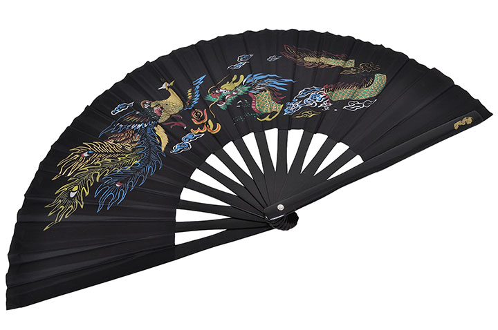 Tai Chi Fan (Tai Ji Shan) Dragon & Phoenix
