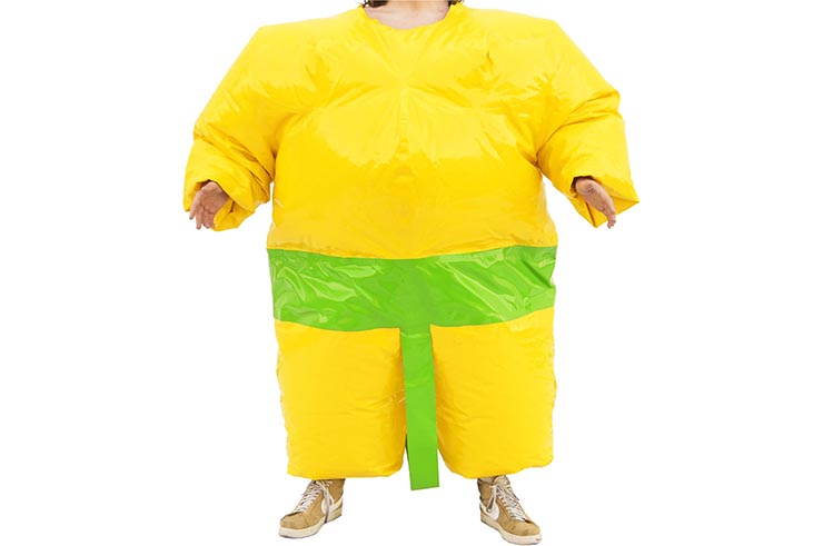 Inflatable Adult Sumo Costume Set, Premium