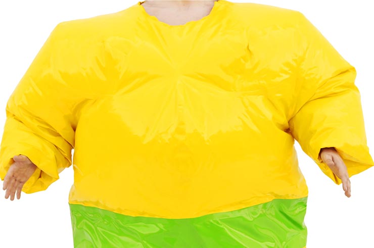 Juego de Disfraces de Sumo Inflable para Adultos de Alta Gama