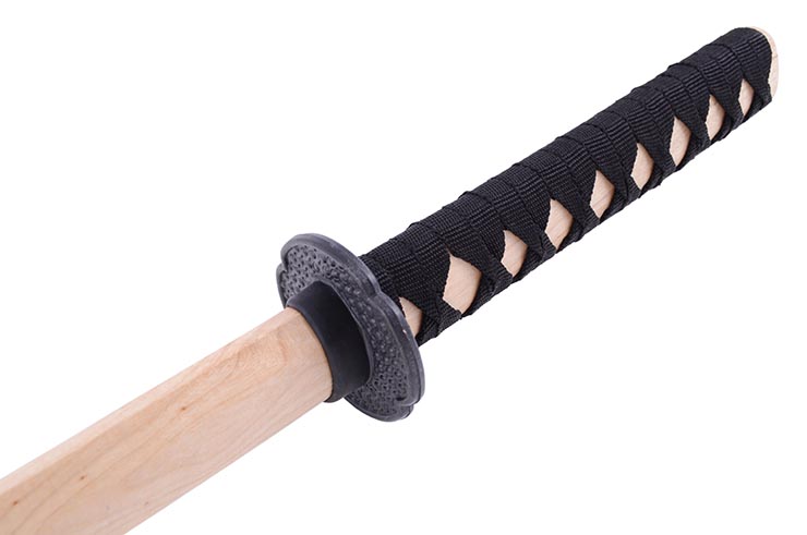 Bokken con Mango trenzado, Katana de Madera - Modelo ligero (380 gr)