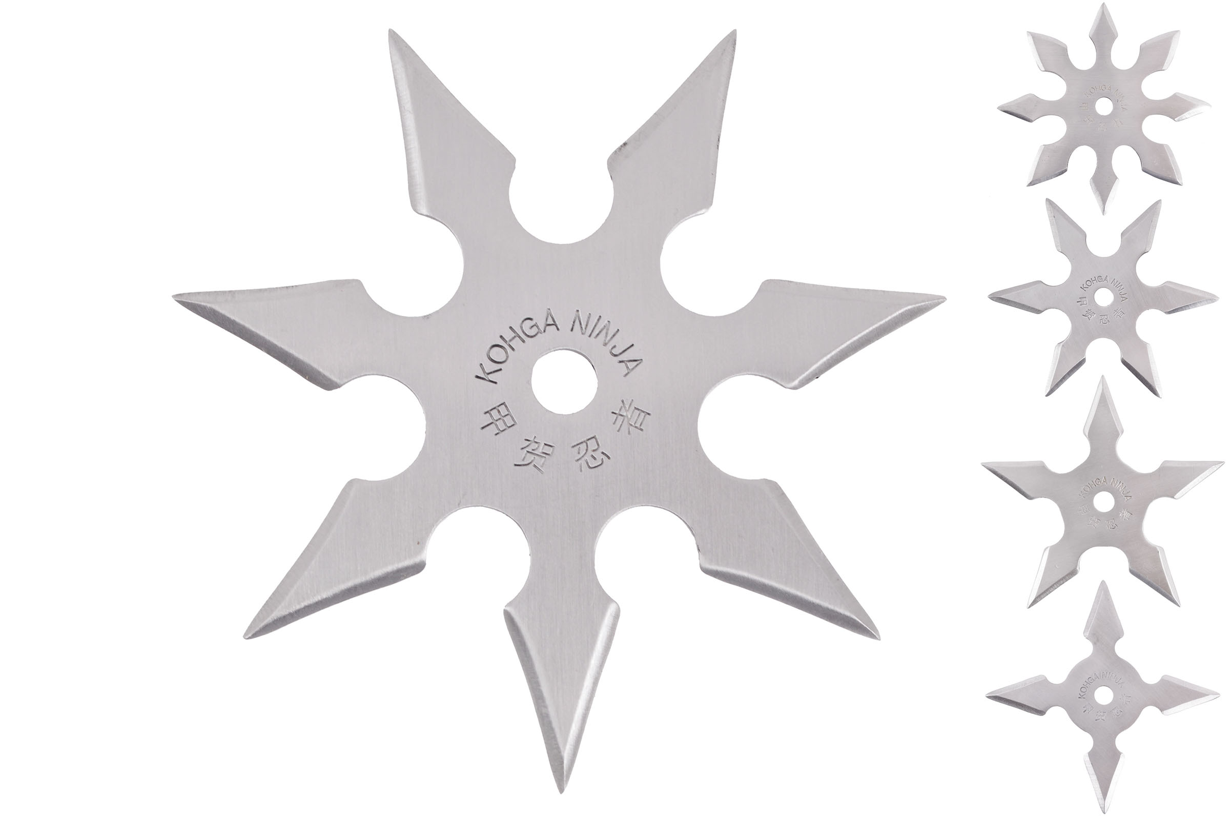 3 Piece Set Rubber Ninja Practice Throwing Star 4.5 Inch-158