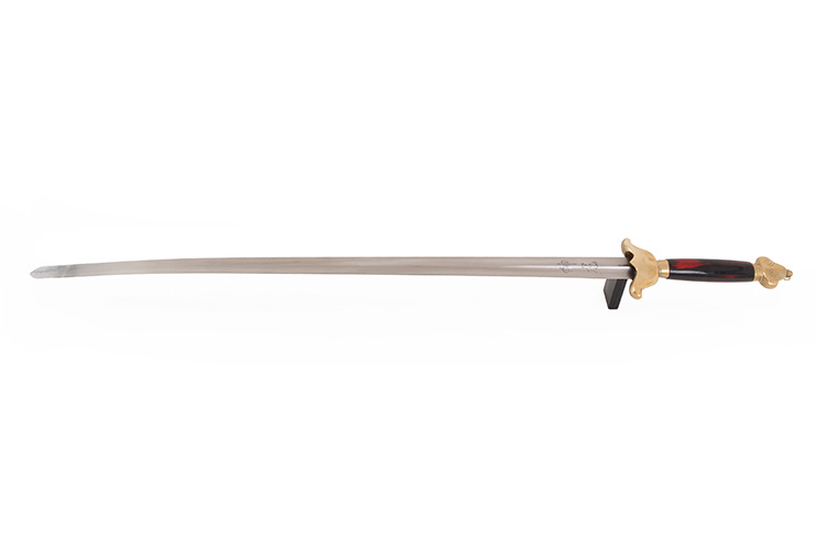 Modern Straightsword «Guiding», Competition, Lacquered Wooden Handle