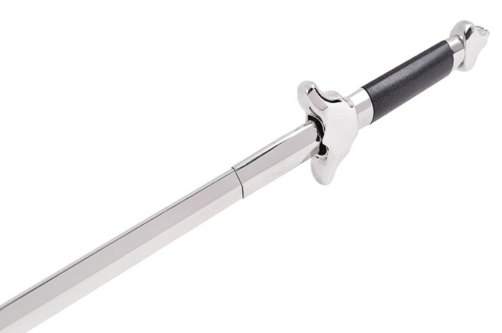 Espada Tai Ji Retrátil, Aço Inoxidável Polido