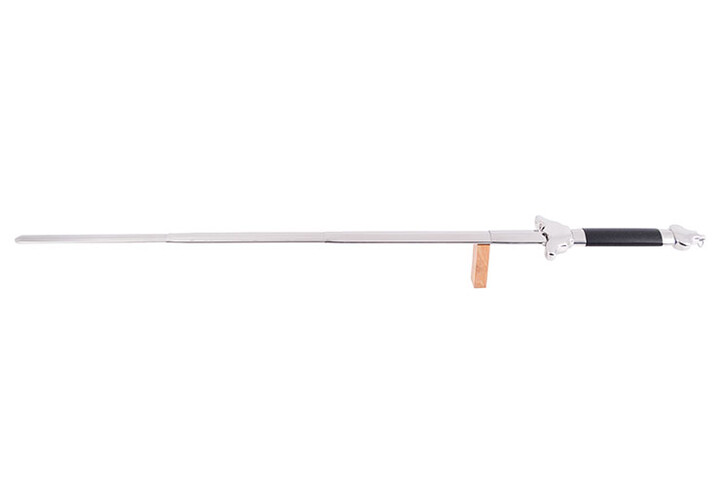 Espada Tai Ji Retrátil, Aço Inoxidável Polido