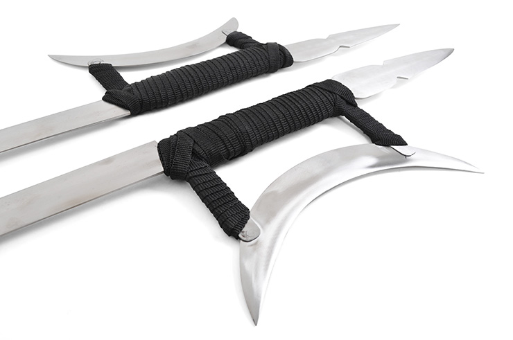 Twin Hooks Sword «Shuang Gou» Modern Hook Play - Stainless Steel
