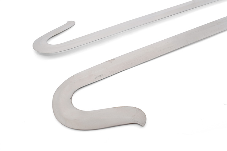 Twin Hook Swords «Shuang Gou» Modern Hook Play - Stainless Steel