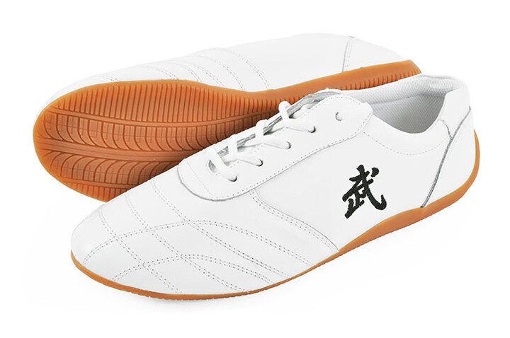 Sapatos Taolu "Wu" brancos