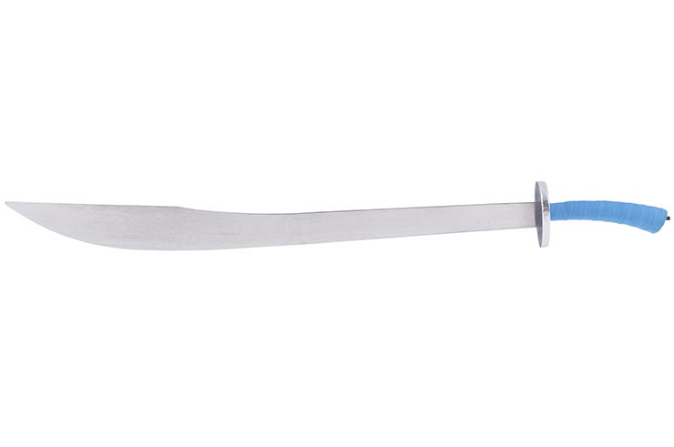 Wushu Broadsword, Metal Handle - Flexible