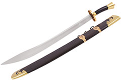 Sanhuang Broadsword, Inox, Taiji - Rigid