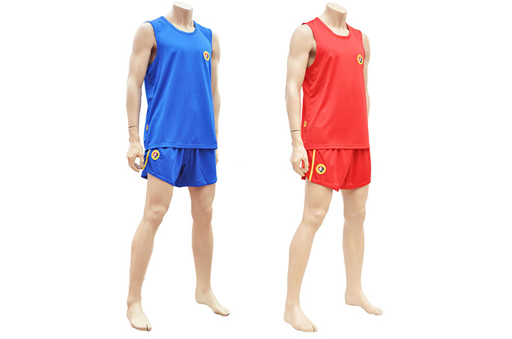 Tenue Sanda Boxe Chinoise Unisexe, Wesing