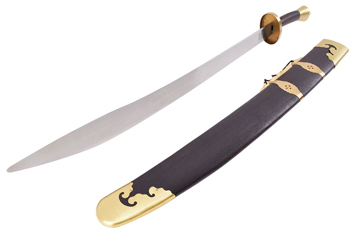 Stainless Steel Traditional Broadsword - Semi Flexible, High Range