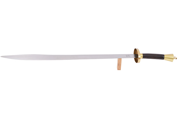 Stainless Steel Traditional Broadsword - Semi Flexible, High Range