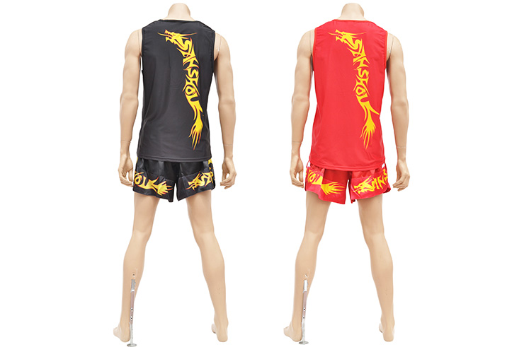 Tenue Sanda Boxe Chinoise Homme - Dragon, Wesing