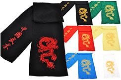 Kungfu Belt - Embroidered Dragon, Classical