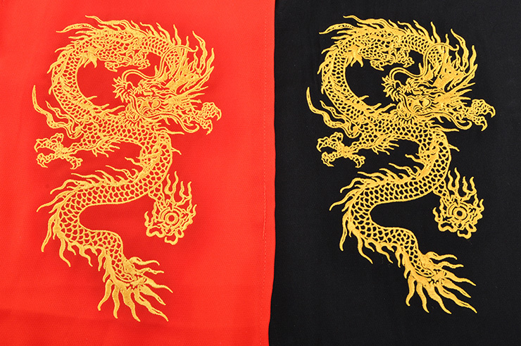Kung-fu Wushu Belt, Classical - Embroidered Dragon | ShenLong®