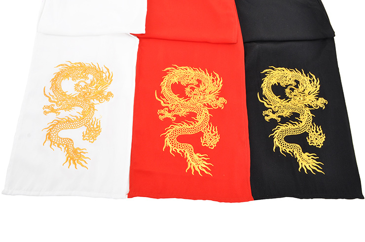 Kung-fu Wushu Belt, Classical - Embroidered Dragon | ShenLong®