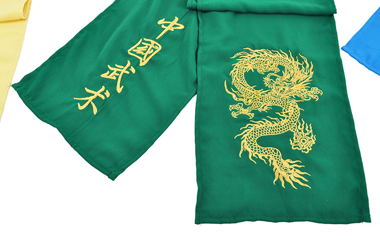 Cinturón Kung-fu Wushu, Clásico - Dragón bordado| ShenLong®