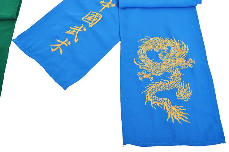 Kungfu Belt - Embroidered Dragon, Classical