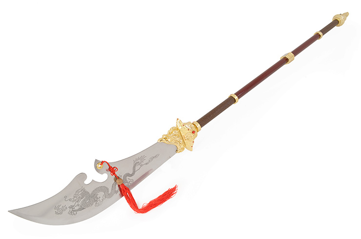 Dismantable Guan Dao Hallberd, Guan Yue Golden - Rigid