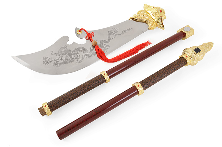 Dismantable Guan Dao Hallberd, Guan Yue Golden - Rigid