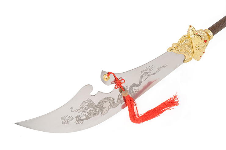 Dismantable Guan Dao Hallberd, Guan Yue Golden - Rigid