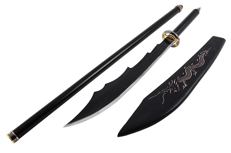 Naginata Da Kan Dao - Thick Blade, Sharpened