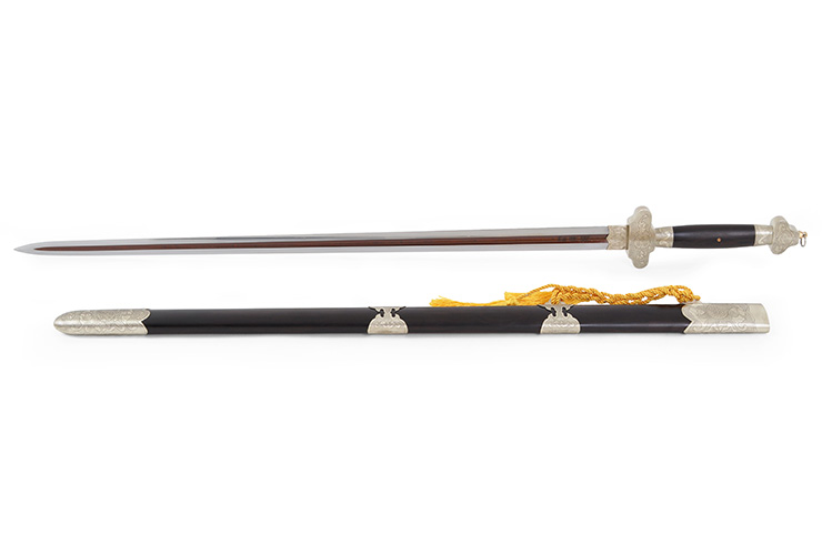 Épée Tai'e - Acier Damas, Aiguisée, Shen Guang Long