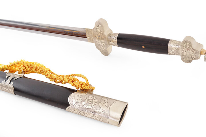 Espada Tai'e - Aço Damasco, Afiada, Shen Guang Long