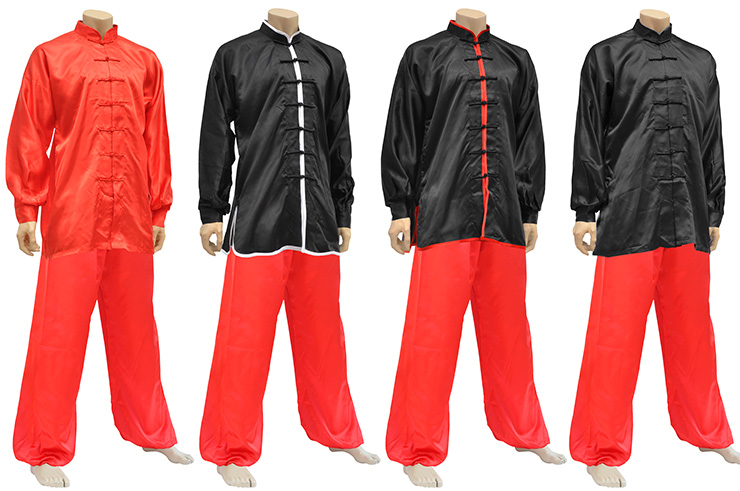 Tai Chi Uniform, Satin