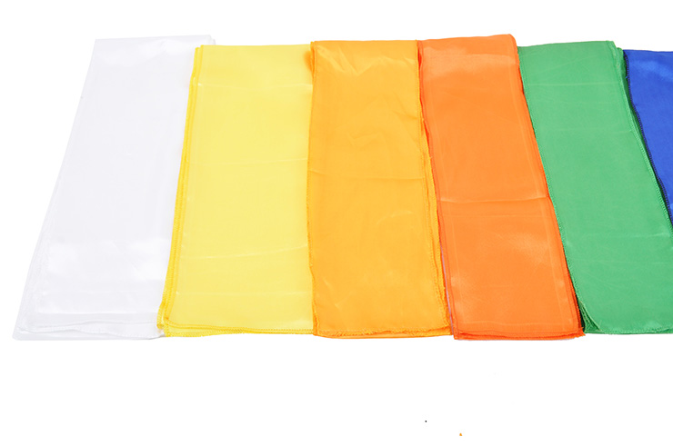 Ceinture de Kung-fu Wushu, Satin | ShenLong® - Couleur - Jaune
