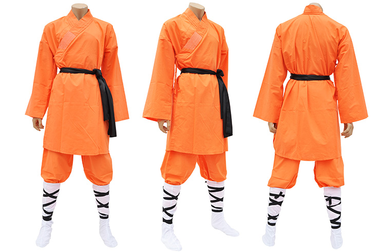 Traje de Shaolin, Algodón Naranja