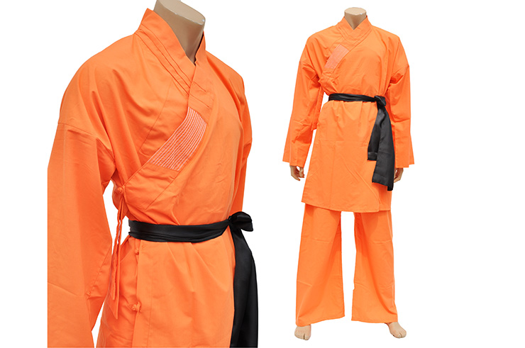 Traje de Shaolin, Algodón Naranja