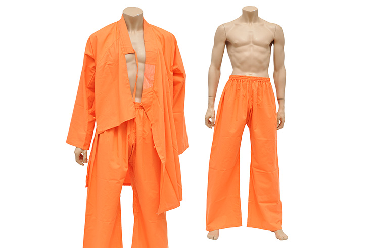 Tenue de Shaolin, Coton Orange