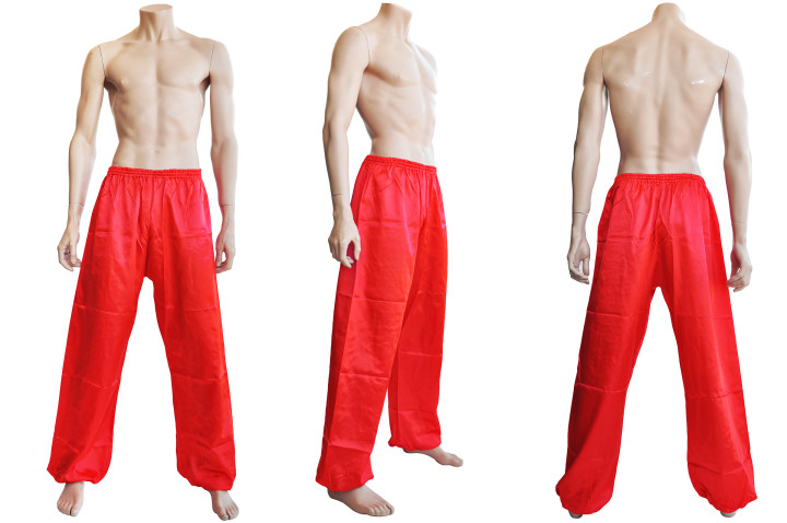 Calças Kung-fu, Tai Chi, Cetim