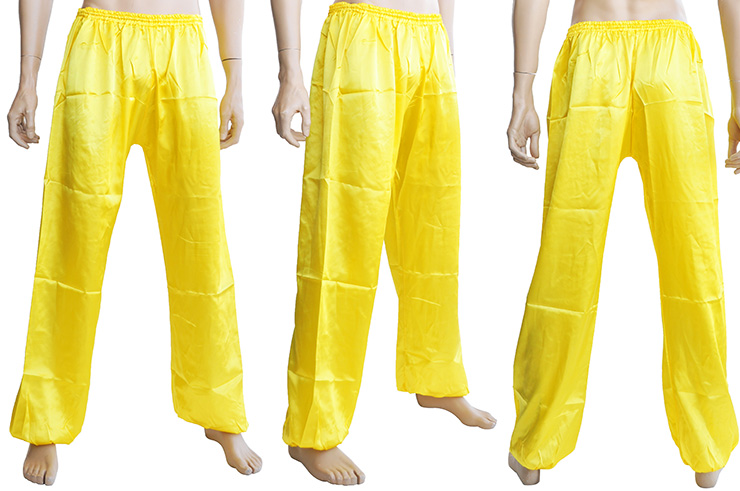 Pantalón Kung Fu, Tai Chi, Satén