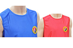 ShenLong - Tenue Boxe Chinoise Sanda «Dragon» Club - Bleu, 3XL