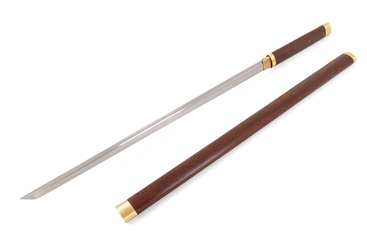 Katana Droit, Traditionnel - Rigide et aiguisé