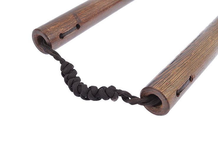 Nunchaku - Wood & Braided Rope