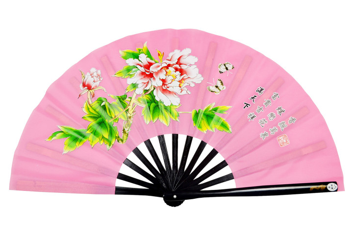 Ventilador Tai Chi (Tai Ji Shan) Peónia