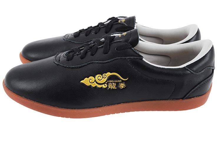 Longquan Taiji Shoes, Leather