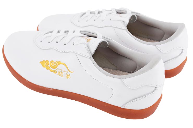 Longquan Taiji Shoes, Leather